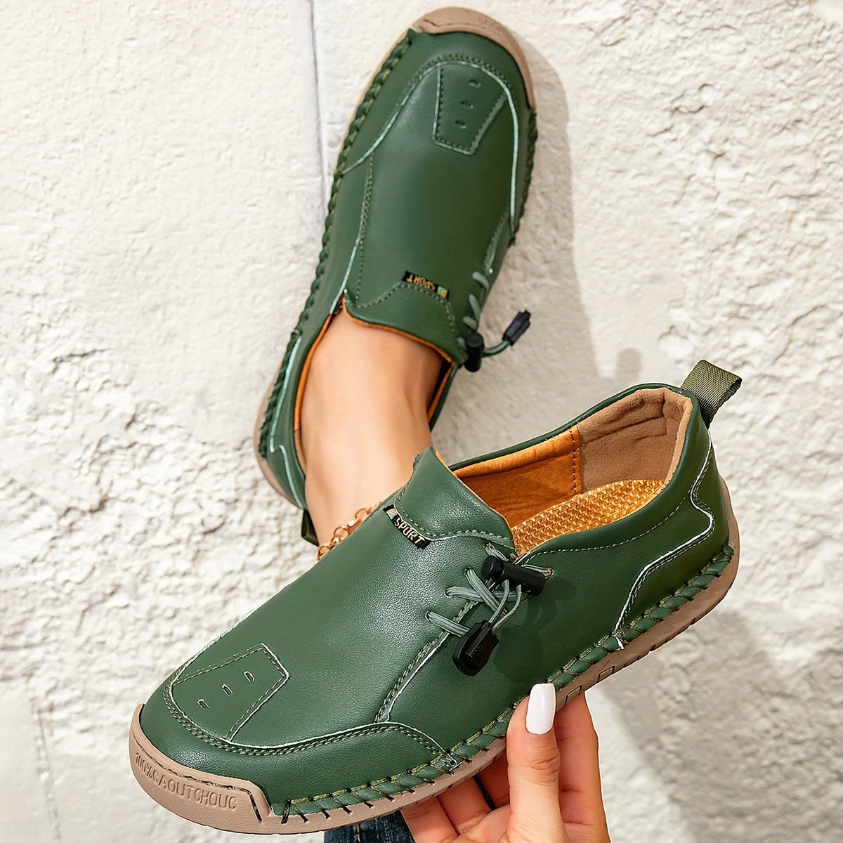 Women's Slip-On Loafers - Vintage British Style Handcrafted Microfiber Cover Upper, Rubber Sole with Breathable Fabric Lining and Tassel Detailing - Easy to Wear for Casual Formal Occasions, Durable Multi-Functional Footwear,
