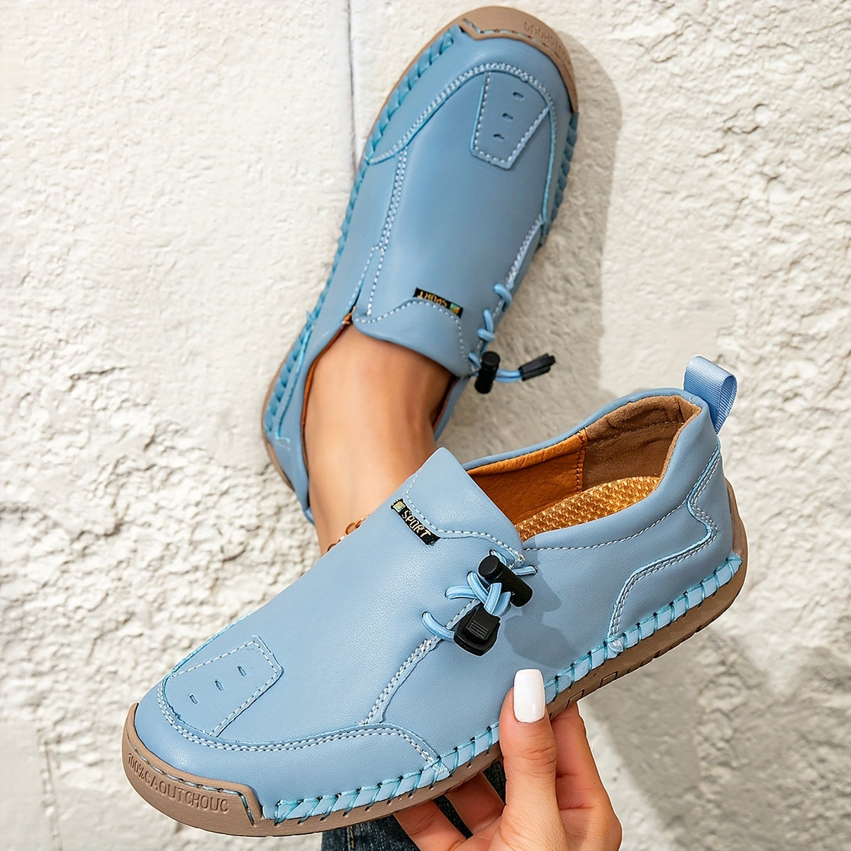 Women's Slip-On Loafers - Vintage British Style Handcrafted Microfiber Cover Upper, Rubber Sole with Breathable Fabric Lining and Tassel Detailing - Easy to Wear for Casual Formal Occasions, Durable Multi-Functional Footwear,