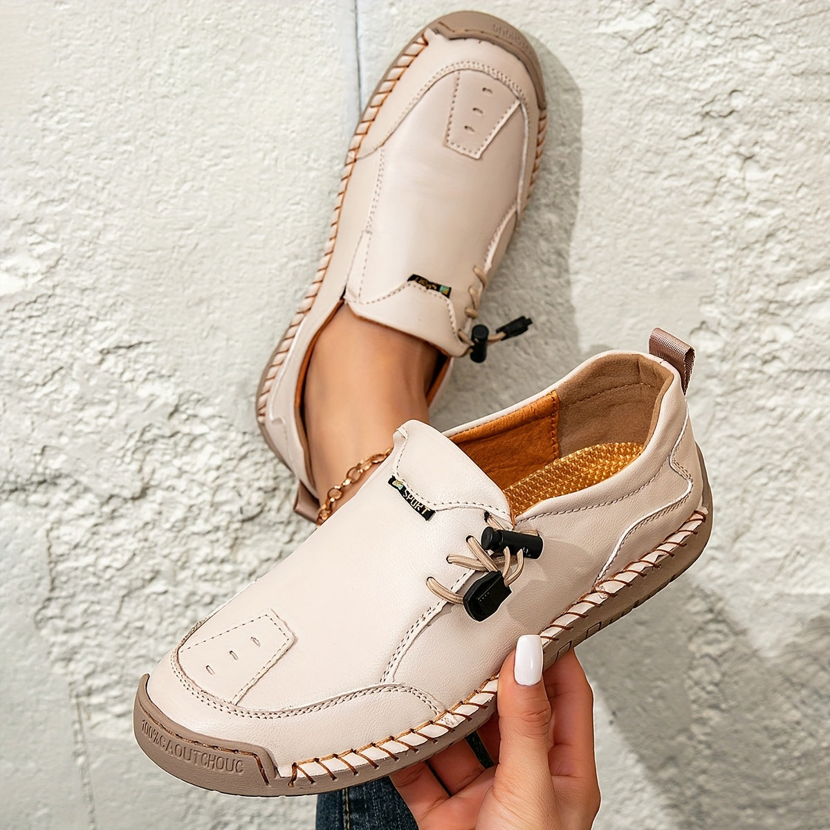 Women's Slip-On Loafers - Vintage British Style Handcrafted Microfiber Cover Upper, Rubber Sole with Breathable Fabric Lining and Tassel Detailing - Easy to Wear for Casual Formal Occasions, Durable Multi-Functional Footwear,