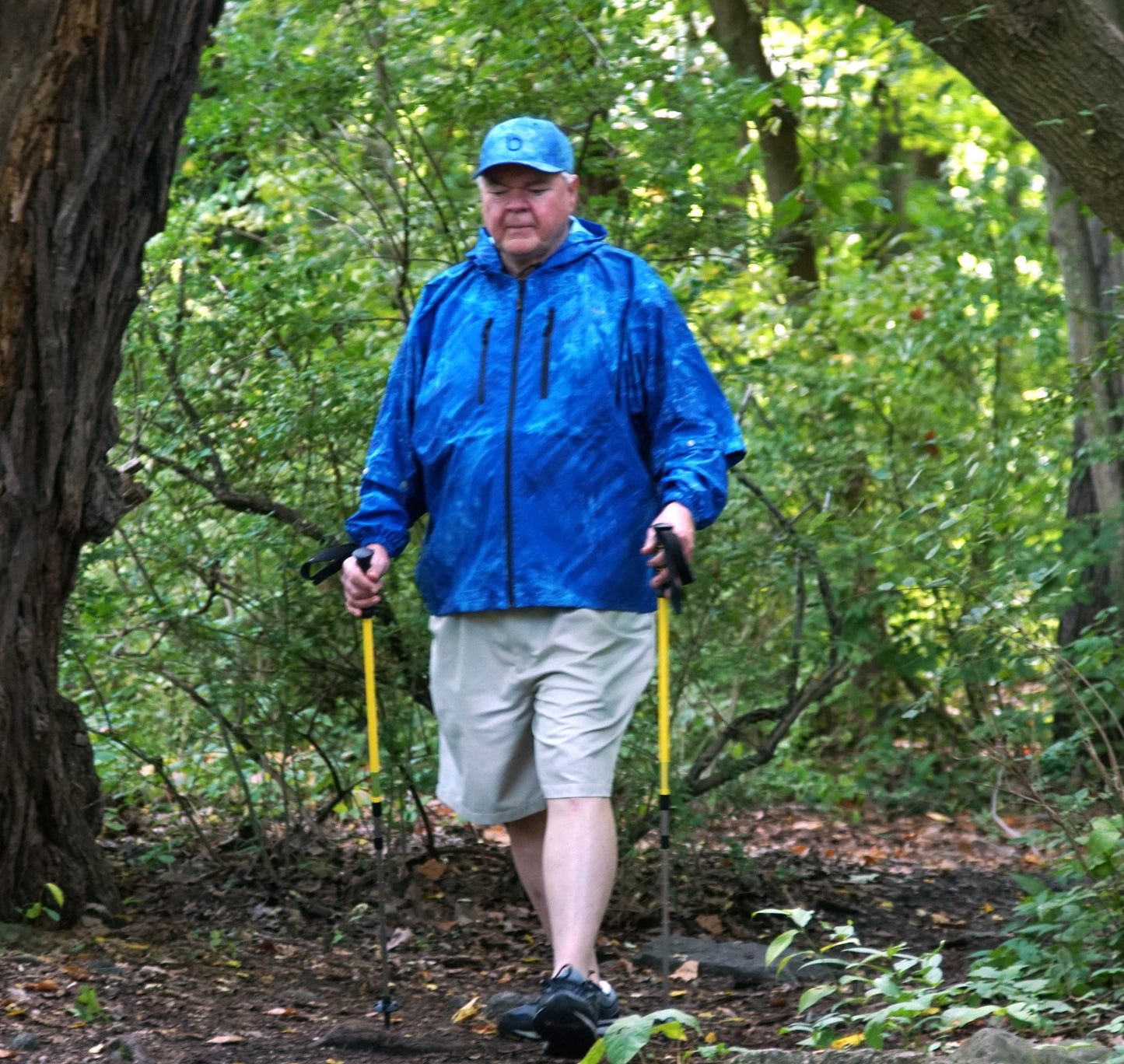 Brella 2015 Blue Unisex Rain Jacket by The Brella Nation