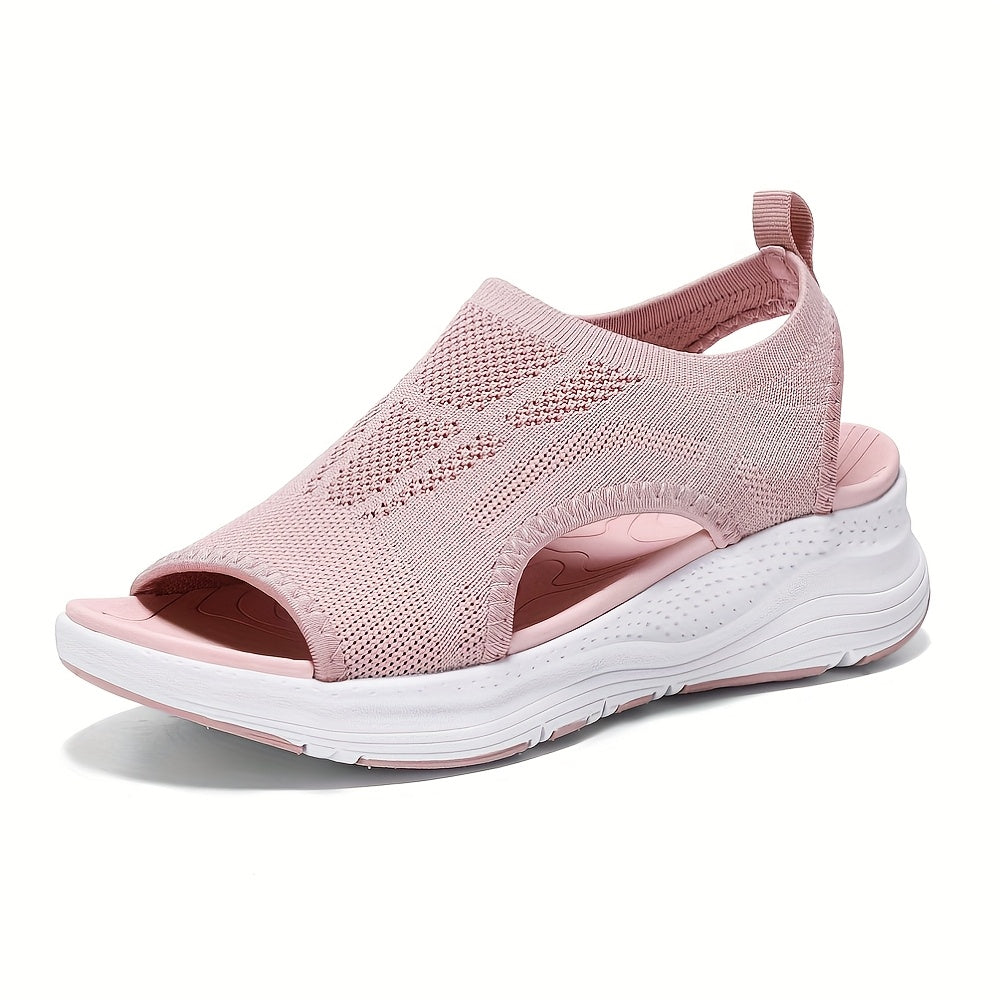 [Orthotic Arch Support Sandals] Lightweight Orthotic Arch Support Women's Walking Sandals | Non-Slip EVA Sole, Breathable Mesh Upper & Cushioned Footbed | Relief Open-Toe Sport Sandals for Summer Beach, Casual & Athletic Acti