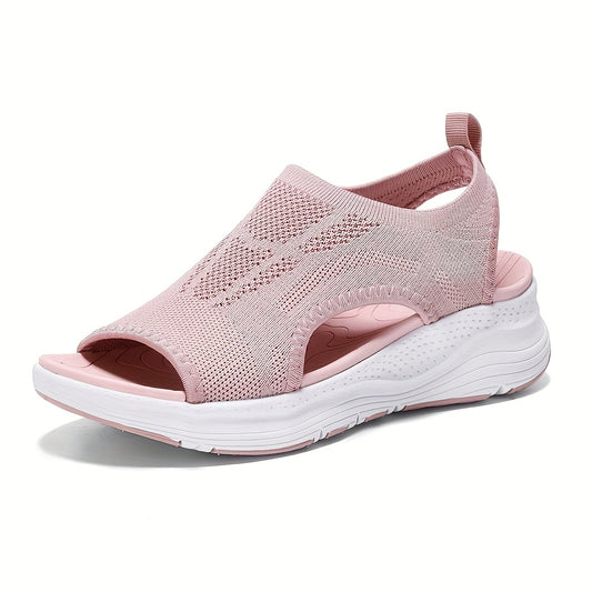 [Orthotic Arch Support Sandals] Lightweight Orthotic Arch Support Women's Walking Sandals | Non-Slip EVA Sole, Breathable Mesh Upper & Cushioned Footbed | Relief Open-Toe Sport Sandals for Summer Beach, Casual & Athletic Acti