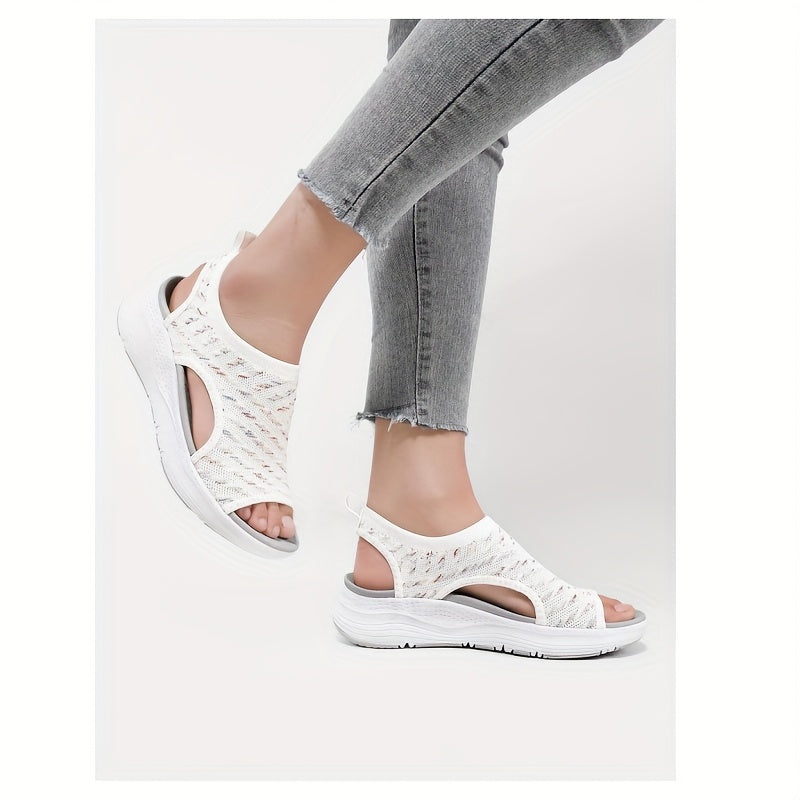 [Orthotic Arch Support Sandals] Lightweight Orthotic Arch Support Women's Walking Sandals | Non-Slip EVA Sole, Breathable Mesh Upper & Cushioned Footbed | Relief Open-Toe Sport Sandals for Summer Beach, Casual & Athletic Acti