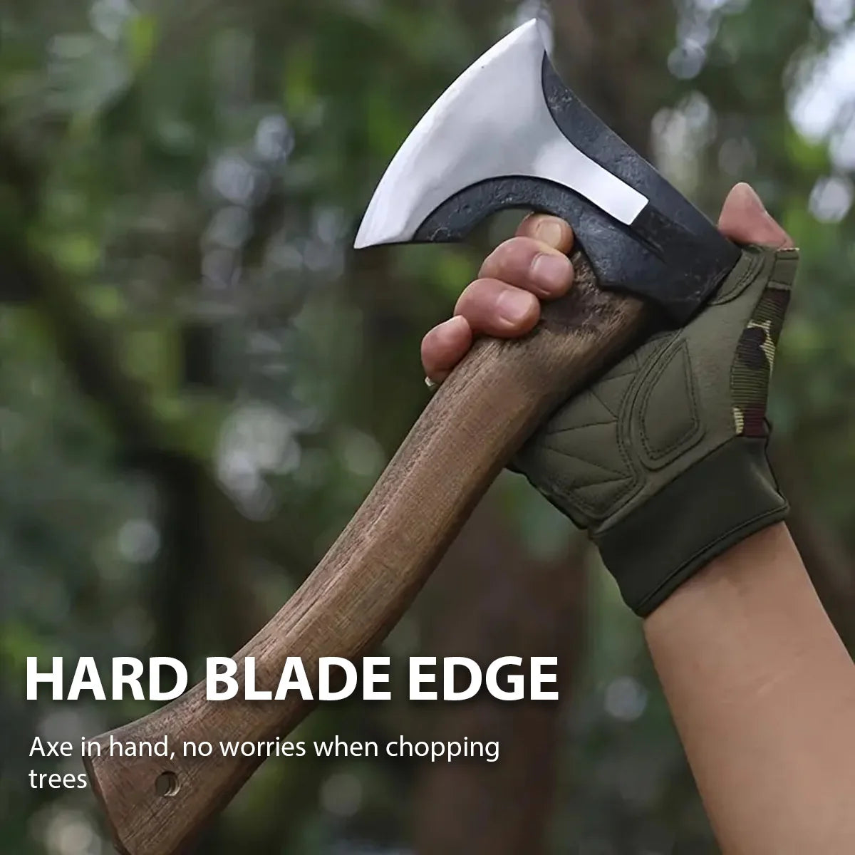 Outdoor Camping Survival Mountain Cutting Logging Multifunctional Emergency Firefighting Chopping Wood Tactical Axe