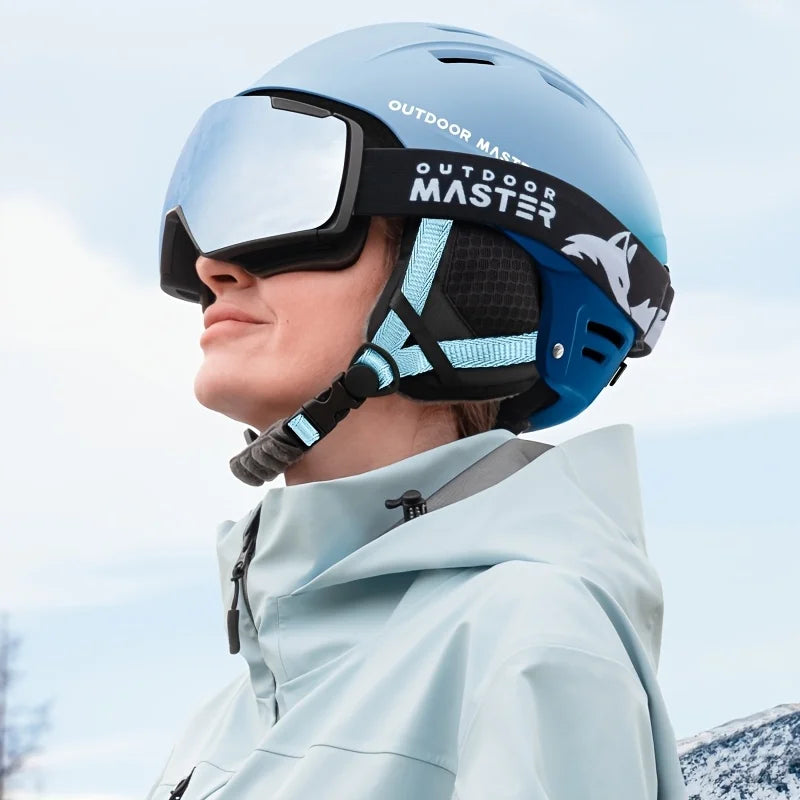 OutdoorMaster MIPS Ski Helmet - Kelvin II MIPS Snow Sport Helmet Snowboard Helmet for Men Women & Youth