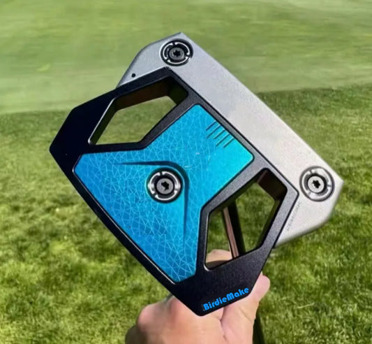 ZT Newest Golf Clubs Putter with Logos, RH for Men, Blue Color ,Steel Shaft in all inches ,Head Covers with many models