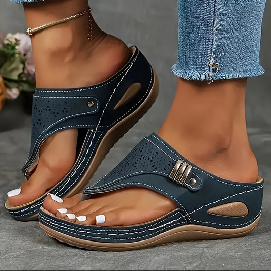 [Breathable Sports Sandals] Breathable Sports Sandals, Fashionable Solid-color Mesh | Wear-resistant And Non-slip Flip-flops, Casual And Versatile Open-toed Beach Slippers