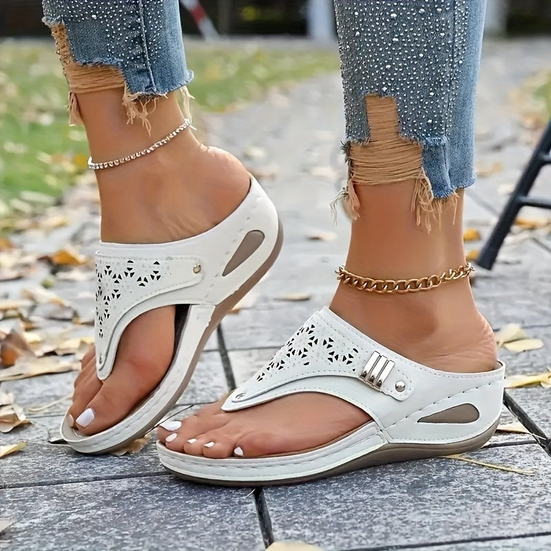 [Breathable Sports Sandals] Breathable Sports Sandals, Fashionable Solid-color Mesh | Wear-resistant And Non-slip Flip-flops, Casual And Versatile Open-toed Beach Slippers