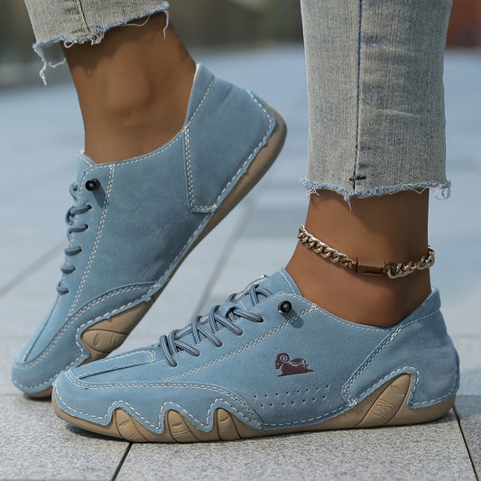 Women's Vintage-Inspired Octopus Sneakers - Versatile Lace-Up, Non-Slip Rubber Sole for Fitness & Casual Wear