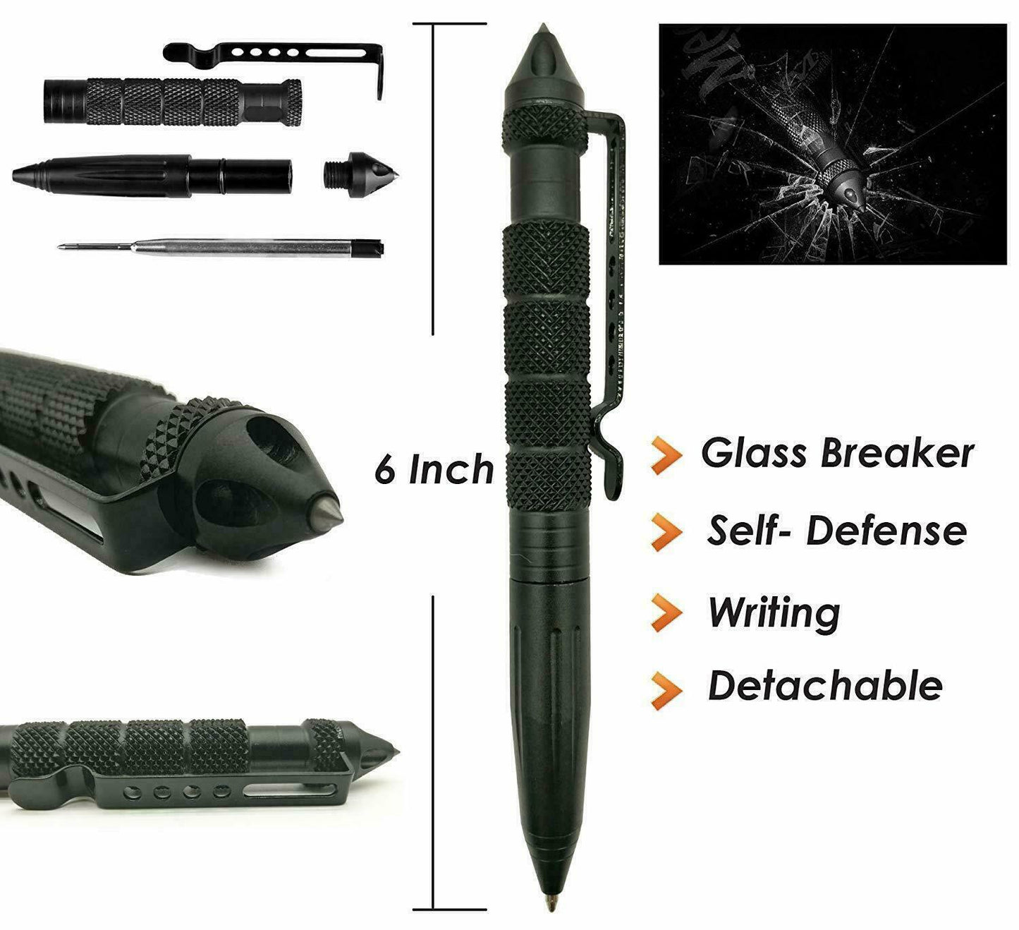 14 in 1 Outdoor Emergency Survival And Safety Gear Kit Camping Tactical Tools SOS EDC Case by VistaShops